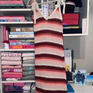 ZARA CROCHET MIDI DRESS NEVER WORN